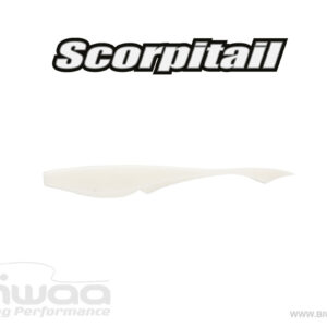 Силіконова приманка Biwaa Scorpitail 4" 10cm 08 Pearl White
