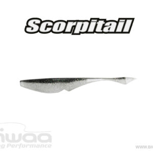 Силіконова приманка Biwaa Scorpitail 5" 13cm 101 Silver Minnow
