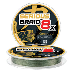 Плетений шнур Carp Zoom Serious 8X 120m 0.41mm 40.23kg Green