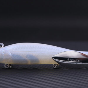 Блешня Babyface SM85-S 85mm 20gr 12 Pearl White Silver Flake