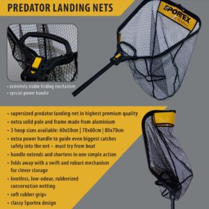 Підсак Sportex Predator прогумований 60x50cm
