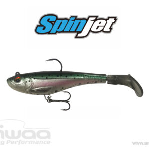 Силіконова приманка Biwaa Spinjet 6" 15cm 43gr 49 Rainbow