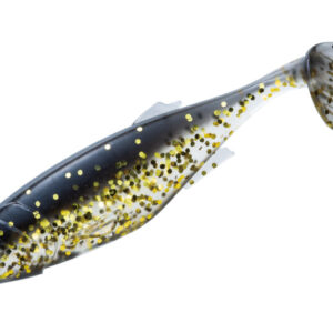 Силіконова приманка Shad Major Craft Stabi Shad FAT 3.5" 8.9cm #004 Black Gold