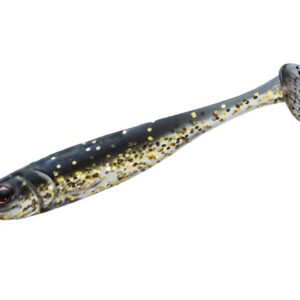 Силіконова приманка Shad Major Craft Stabi Shad Slim 3.5" 8.9cm #004 Black Gold