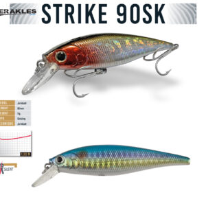 Воблер Herakles Strike 90SK 9cm 11gr Rainbow