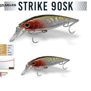 Воблер Herakles Strike 90SK 9cm 11gr Silver Shad