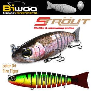Воблер Biwaa Strout 6.5" 16cm 52gr 04 Fire Tiger