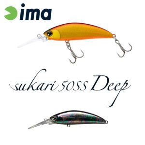 Воблер IMA Sukari 50SS Deep 50mm 5gr 114 Titanium Black
