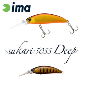 Воблер IMA Sukari 50SS Deep 50mm 5gr 125 Smoked Gold Blackberry