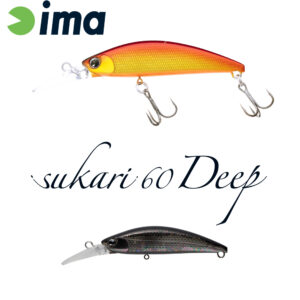 Воблер IMA Sukari 60 Deep 60mm 8gr 012 Titanium Black