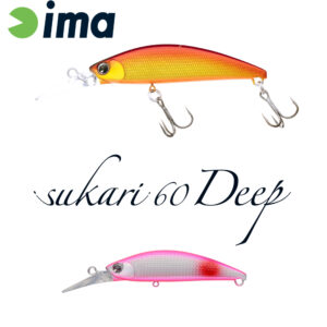 Воблер IMA Sukari 60 Deep 60mm 8gr 013 Red Spot Pink