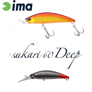 Воблер IMA Sukari 60 Deep 60mm 8gr 014 Titanium Black 2