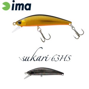 Воблер IMA Sukari 63HS 63mm 8gr 012 Titanium Black