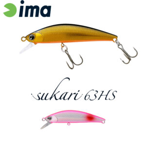 Воблер IMA Sukari 63HS 63mm 8gr 013 Red Spot Pink