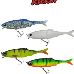 Силіконова приманка Biwaa SUB Kicker 7" 18cm 45gr 02 Pearl White