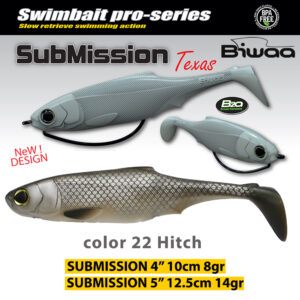 Силіконова приманка Biwaa Submission 5" 13cm 22 Hitch