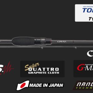 Спінінг Graphiteleader Super Corto 17 GSRCS-612L-T EX Fast 1.85m 0.3-4gr Light