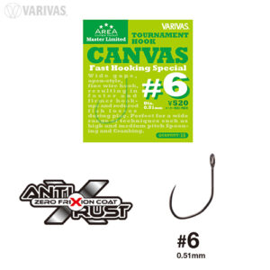 Гачок Varivas Super Trout Area Tournament Canvas №6 Fast Hooking Special