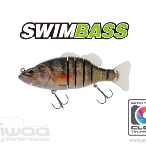 Воблер Biwaa Swimbass 6" Slow Sink 15cm 65gr 02 Real Perch