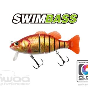 Воблер Biwaa Swimbass 6" Slow Sink 15cm 65gr 53 Gold Fish
