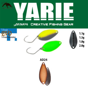 Блешня коливальна Yarie 710T T-fresh EVO 1.8gr колір AD24 Oyster