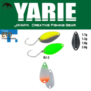 Блешня коливальна Yarie 710T T-fresh EVO 1.8gr колір BJ-2 Carter