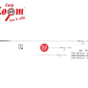 Carp Zoom Набір коропових монтажів Tempo Hair RIG 23cm