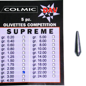 Грузило Colmic Oliveta Supreme 2.00gr
