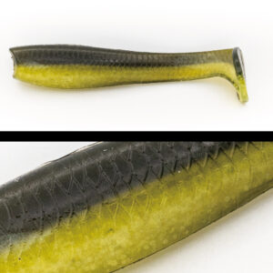 Силіконова приманка Adusta Various Shad 4" 10cm 118 Ghost Ayu
