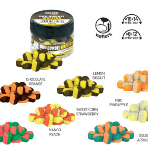 Бойли Carp Zoom Wafters DUO Dumbel 10x14mm 15gr NBC-Cheese