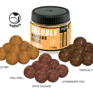Бойли Carp Zoom Boilie CZ Wafters Solubile 18mm 100gr Strawberry-Fish