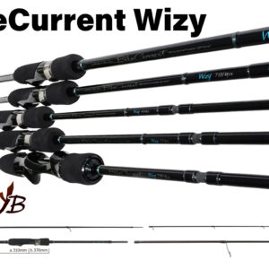 Спінінг Yamaga Blue Current Wizy 710 2.39m 1.5-20gr 4 секції