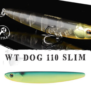 Воблер Herakles Wt-dog 110 Slim 11cm 13.5gr Green Tiger