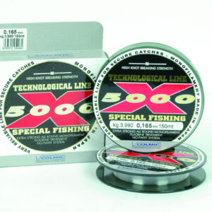 Волосінь Colmic X-5000 600M 0.12mm