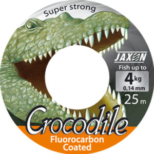 Волосінь Jaxon Crocodile Fluorocarbon Coated 25m 0.10mm