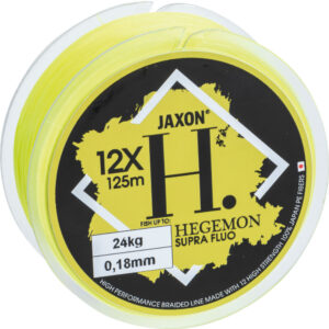 Плетений шнур Jaxon Hegemon Supra 12X Fluo 125m 0.08mm 6kg