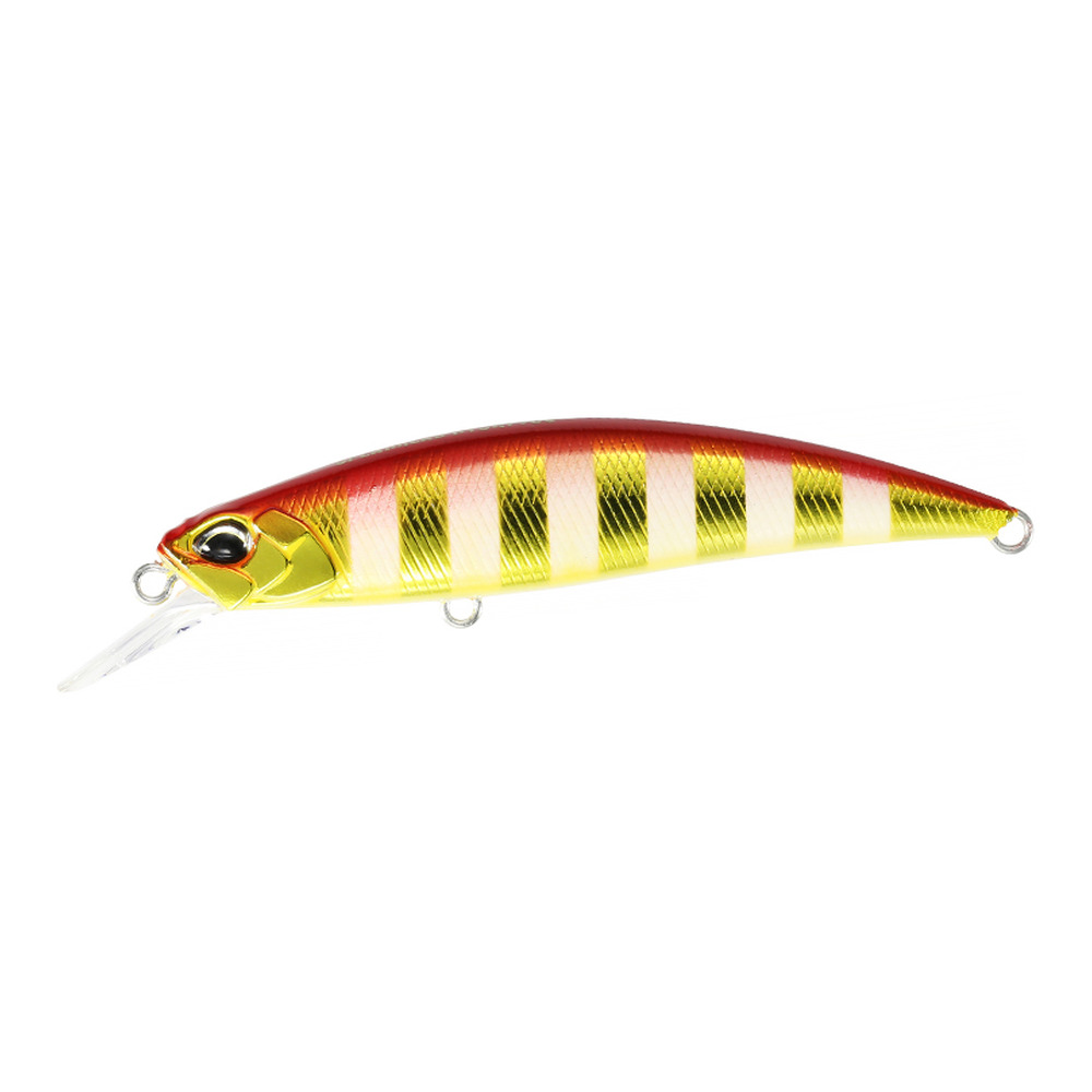 Воблер DUO Spearhead Ryuki 70S 7cm 9gr ASA4091 UV Red Gold Zebra Glow