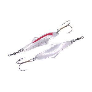 Блешня Ilba oscilanta Linus nr.1, 8 г, Silver/Red (225111)