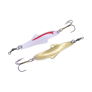 Блешня Ilba oscilanta Linus nr.1, 8 г, Pearl/Red (228711)