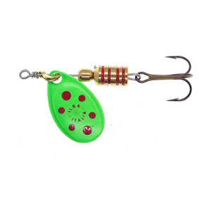 Блешня Ilba rotativa Tondo Lime/Red, nr.0, 2 г (35710)