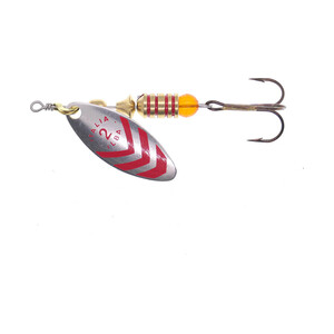 Блешня Ilba rotativa Lungo Silver/Red (argint cu dungi rosii), nr.2, 5 г (60112)