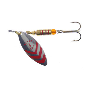 Блешня Ilba rotativa Lungo Silver/Red (argint cu dungi rosii), nr.3, 7 г (60113)